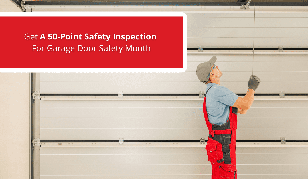 garage door safety month